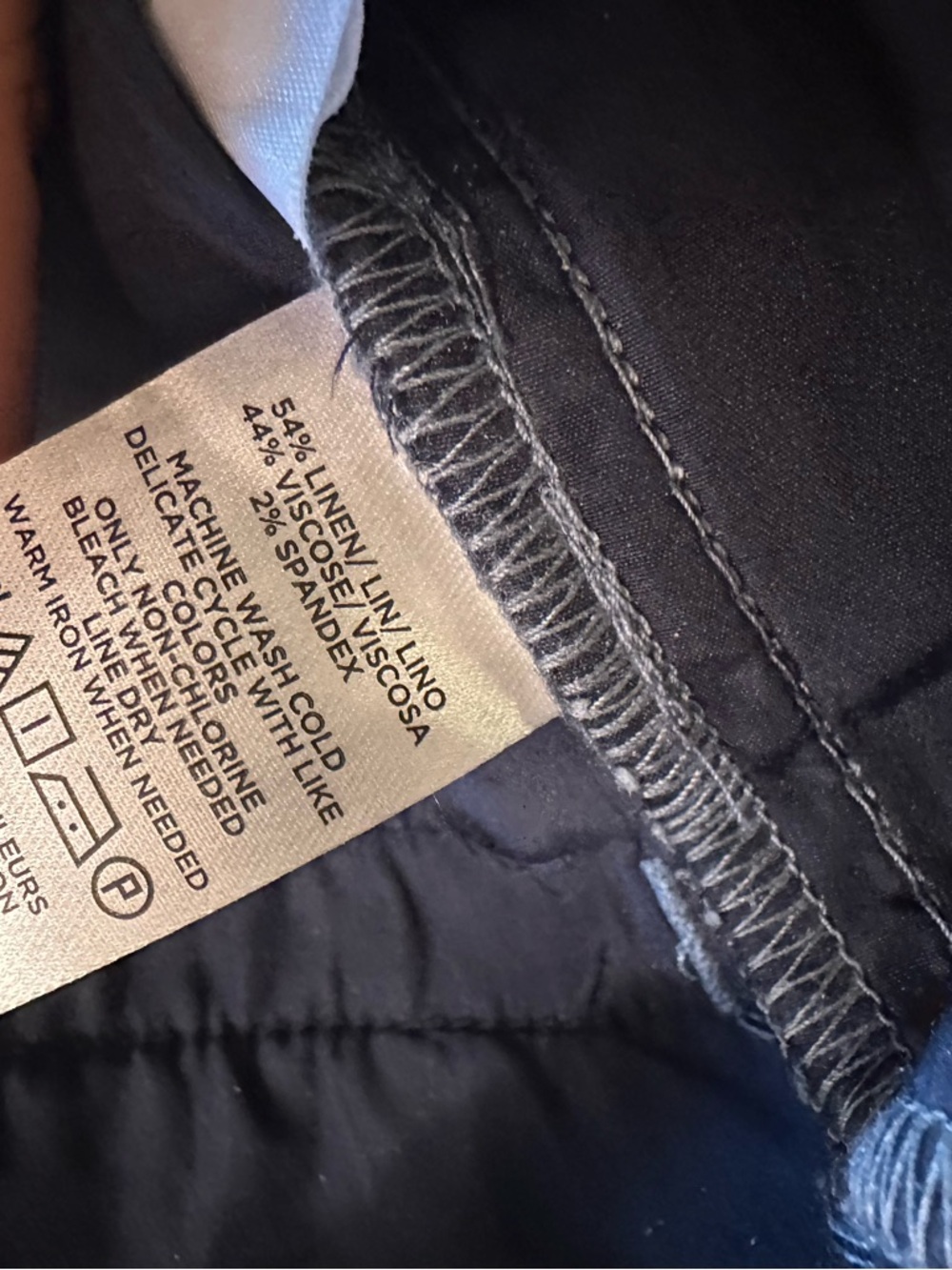 LOFT Chambray Blue High-Rise Bermuda Shorts - Picture 8 of 8